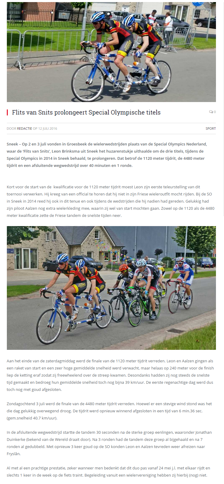 Groot Sneek 12 juli